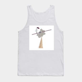 Elephant on the tightrope Tank Top